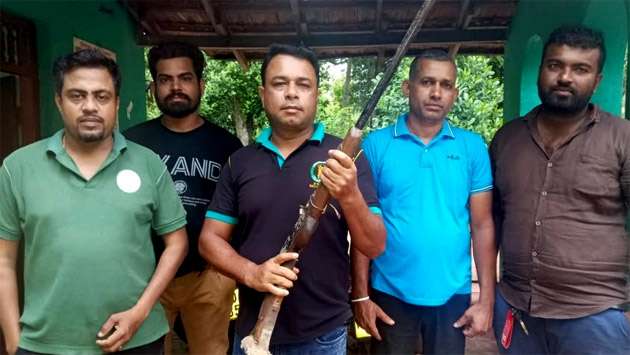 Three arrested with venison and antelope meat in Embilipitiya raid