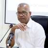Lal Kantha blocks camera while dodging questions on paddy procurement