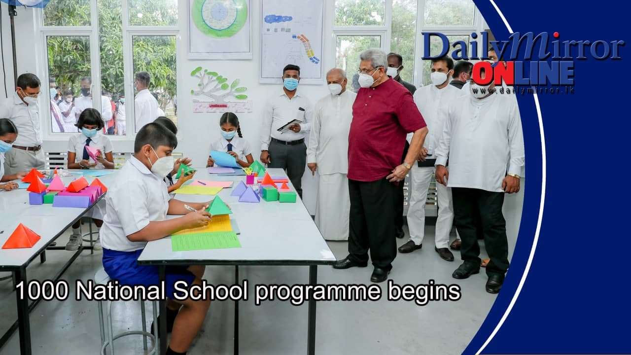 1000 National School programme begins