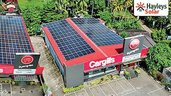 Hayleys Solar-Cargills propel sustainability with solar energy