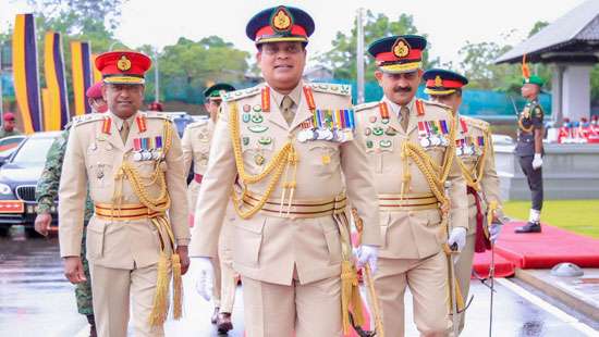 Army bids colourful farewell to Gen. Shavendra Silva