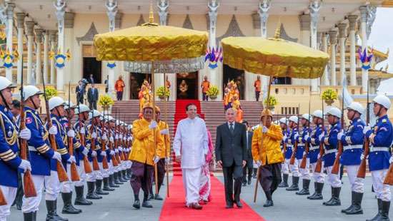 King Sihamoni commends SL progress under leadership of Prez