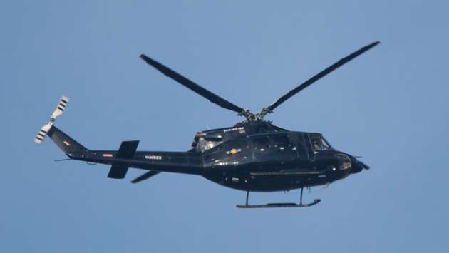 Bell helicopter deployed to rescue stranded fishing crew