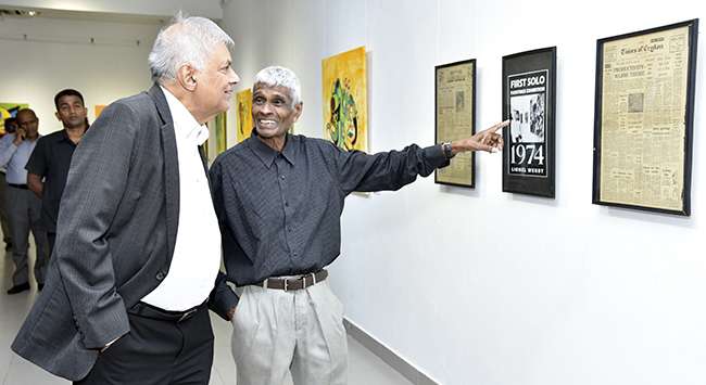 17 paintings by S.H. Sarath launched....