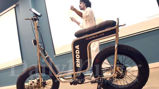 Sri Lanka’s first ever electric bicycle ‘Rhoda’ launched