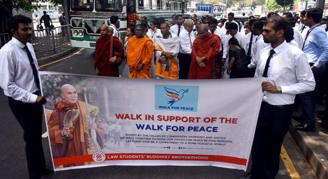 March held in support of ‘Walk for Peace