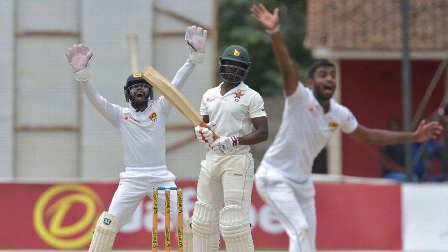 Zimbabwe-Sri Lanka share honours on Day 2