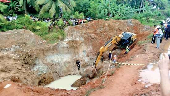 Digging up treasure on court order