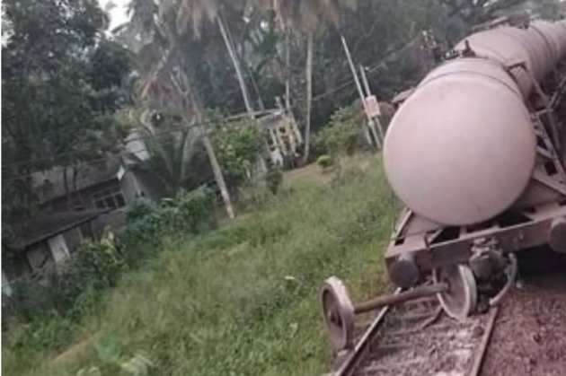 Fuel train derails, disrupting main line operations