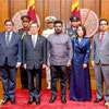 Two new ambassadors present credentials to President