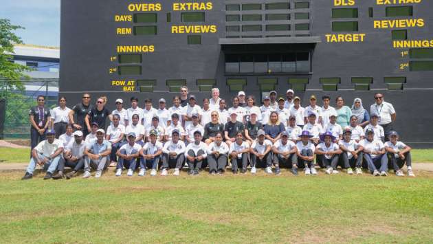 England Women’s Cricket Team bats for girls’ empowerment in SL