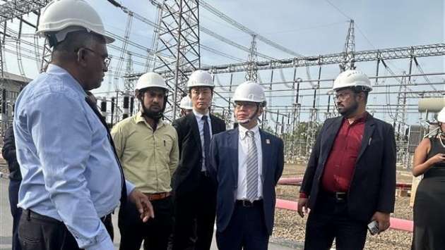 Japan’s first resumed Yen-loan project completed: Habarana–Veyangoda transmission line opened