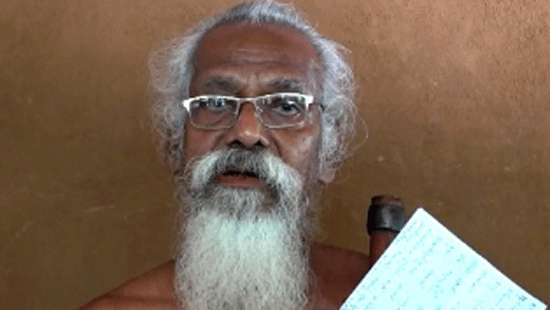“I received deaths threats for speaking for Wasantha Mudalige”: Vedda Chief