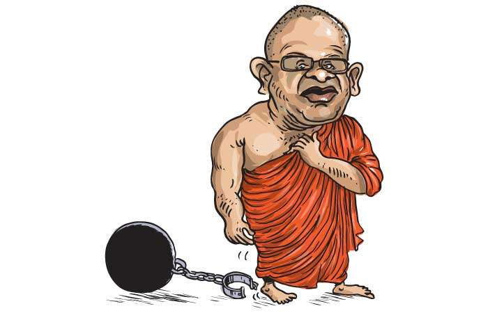 Gnanasara Thera granted bail after serving  four months of his  four year sentence