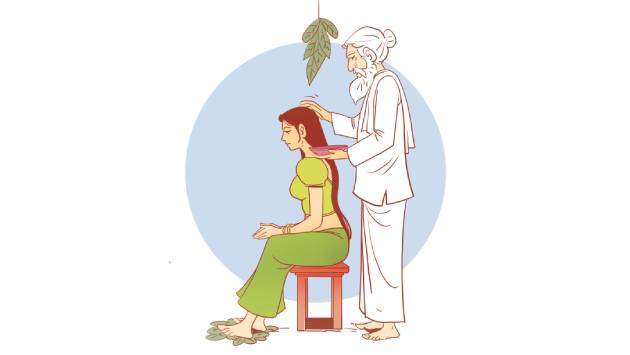 Anointing of oil ritual starts