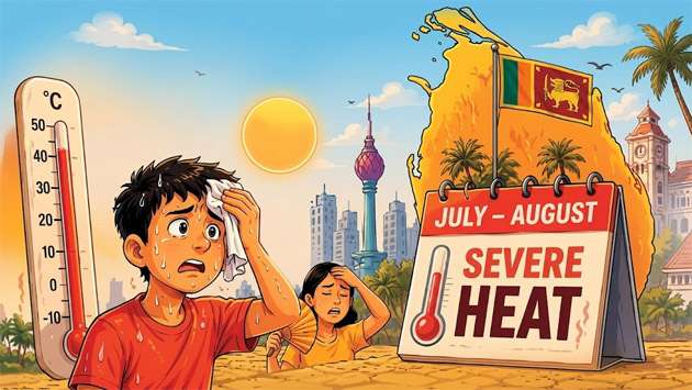 Sri Lanka braces for severe heat in July-August