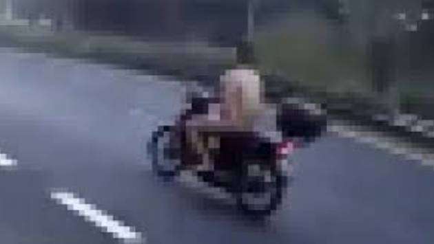 Naked motorcycle rider found to be suffering from mental health condition: Police