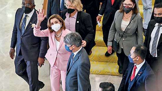 US House Speaker Pelosi lands in Taiwan; Chinese warplanes take to skies