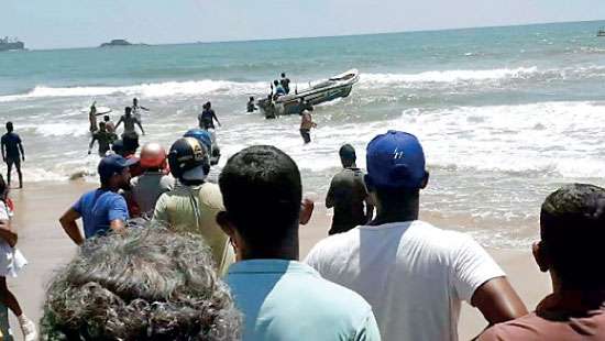 Two young men drown in the sea at Beruwala