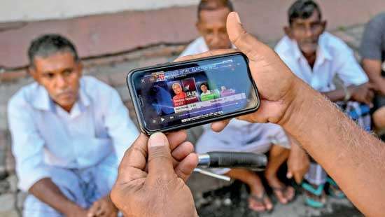 An impatient populace  and getting bored of soap operas