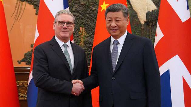 UK’s Starmer signals China reset in talks with Xi, eyes economic wins