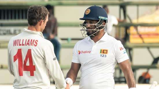 Sri Lanka win first Test against Zimbabwe