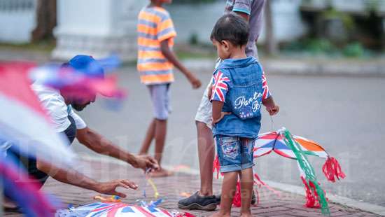 Colourful kites