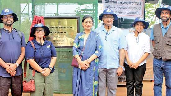 Inauguration of ‘Radio Occupational’ water plant at Sigiriya