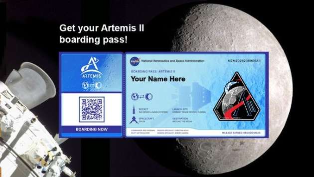NASA invites public to send their names to the moon on Artemis II Mission
