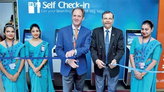 SriLankan introduces self-check-in and self-bag-drop services at BIA