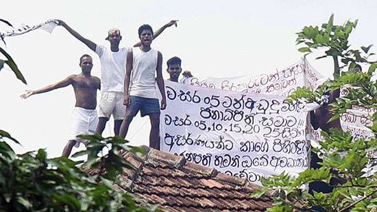 Welikada, Mahara Prisoners continue their hunger strike: Spokesman
