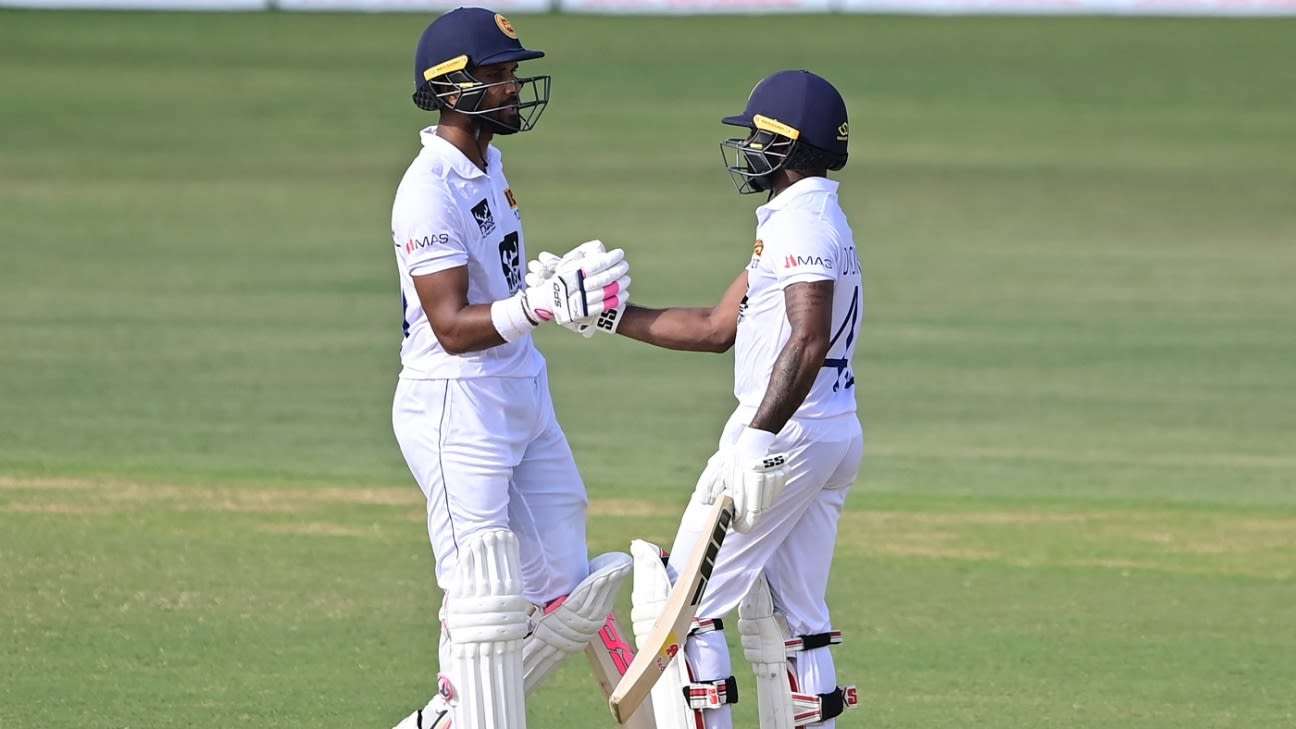 Sri Lanka make highest Test total without a hundred