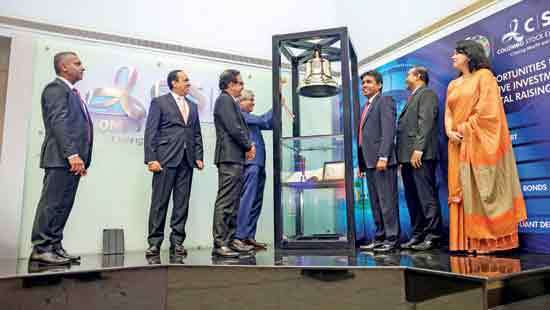 PLC rings CSE market opening bell to commemorate 30th anniversary