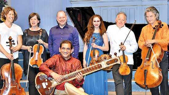 Professor Ratnayake’s Music played in Germany and Holland with the sitarist himself performing