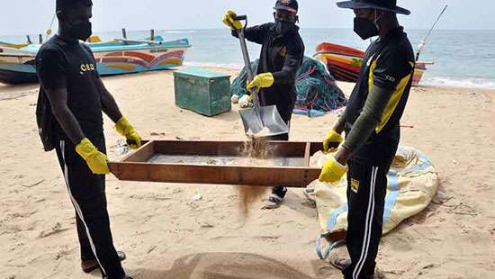 Dehiwala beach gets a facelift....