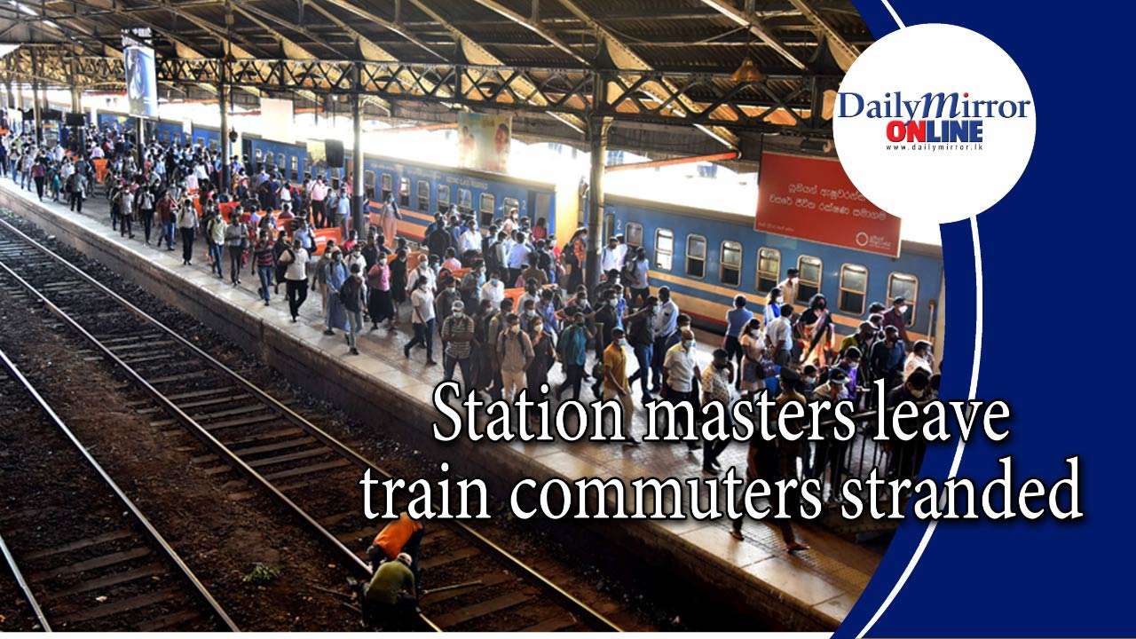 Station masters leave train commuters stranded