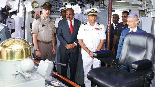 U.S. delivers $4 million satellite communication system to Sri Lanka Navy
