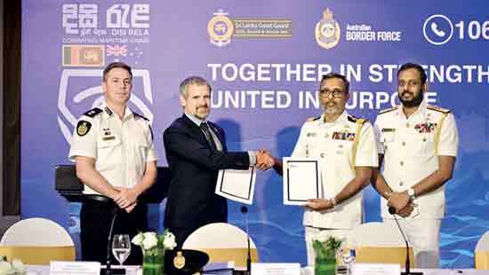 Australia-SL strengthen maritime security partnership