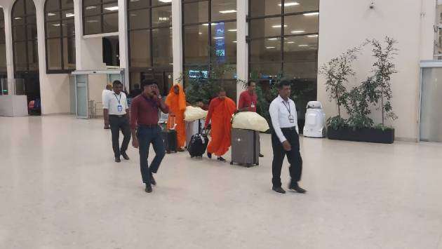 Monks nabbed  at BIA with over 110kg of narcotics