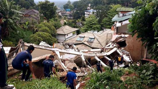 Building collapses in Kandy: Infant killed, two rescued