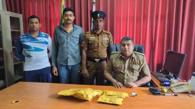 Major cannabis trafficker arrested in Kandy