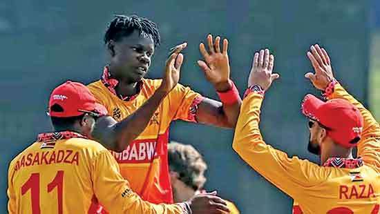 Zimbabwe pace battery blows up Oman