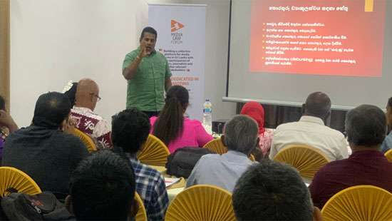 Media Law Forum strengthens Sri Lankan journalists against election disinformation