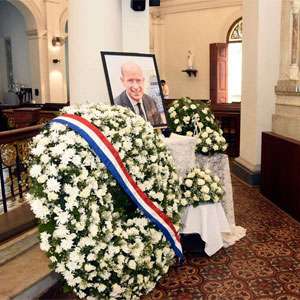 Memorial service held in remembrance of late French Ambassador
