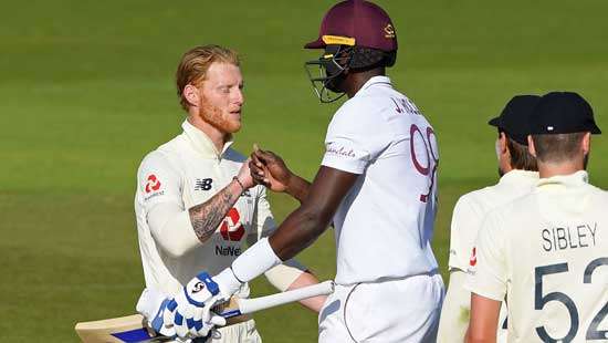 West Indies beats England in first post-Covid Test