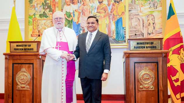 Vatican willing to work with SL in meeting international challenges: Archbishop Paul Gallagher