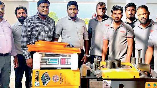 Melwa donates lab equipment to South Eastern University