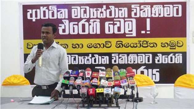 Farmers’ organization alleges plan to hand over economic centres to JVP-linked company