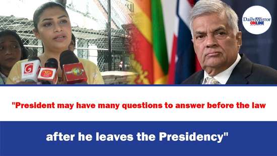 ’’President may have many questions to answer before the law, after he leaves the Presidency’’