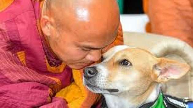 “Dog ‘Aloka’ may have been a monk in previous life” – Ven. Pagnakara Thera